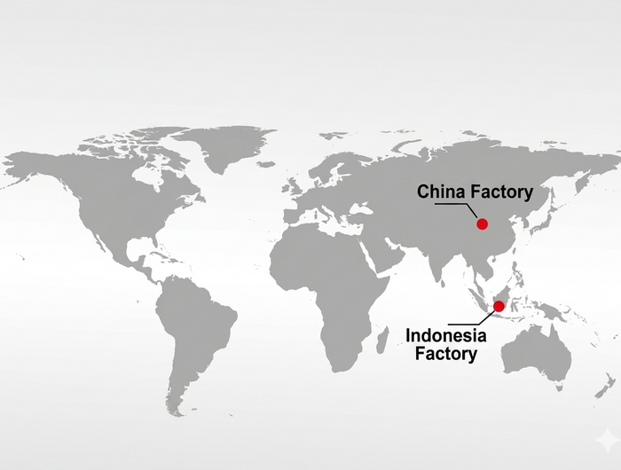 <h1><strong>GLOBAL MANUFACTURING NETWORK</strong></h1>
