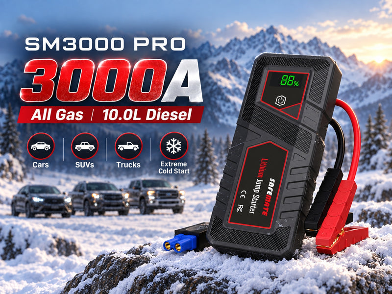 SM3000 PRO Jump Starter feature picture