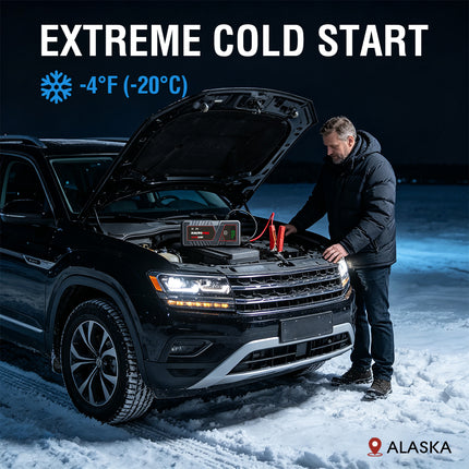 SM4000 PRO Safemate extreme cold start